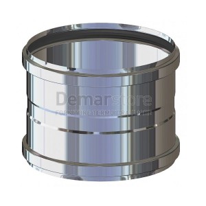 Manicotto Acciaio Inox 304 Mono Parete FF Diam.  140