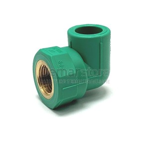 Gomito in PPR Femmina 90° Diam. 25x3/4"