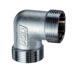 Raccordo FAR Cromato M 24x19 | Gomito Intermedio | 5360 12
