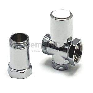 Rubinetto Lavatrice Retrogruppo con Distanziatore Attacco 3/4"