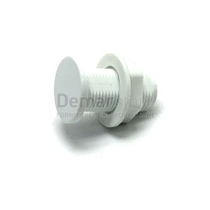 Tappo in ABS per Foro Cassetta di Scarico 3/8" Bianco