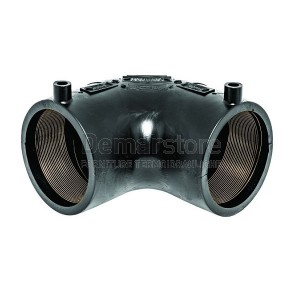 Curva 90° a Saldare per Tubo in Polietilene Gas e Acqua Diam. 25
