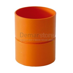 Manicotto Arancio PVC Femmina Diam. 63