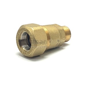 Raccordo Attacco Ferro Diritto Maschio per Tubi Acciaio 3/4"