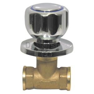 Rubinetto ad Incasso con Rosone Ottone FF 1/2"