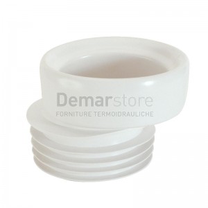 Guarnizione WC in Gomma Prolunga Eccentrica