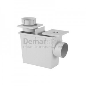 Pozzetto Pluviale con Chiusino Uscita Tonda Diam.100