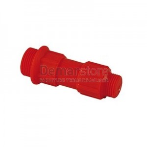 Tappo Prova Impianto Diam.1/2"-3/4" ROSSO