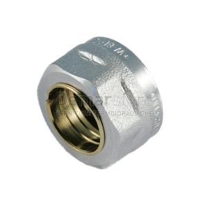 Dado Cromato con Ogiva per Tubo Rame Diam. 1/2"x14