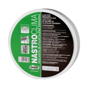 Nastro Anticondensa in Polietilene Espanso mm.50x3 Rotolo mt.10 Bianco