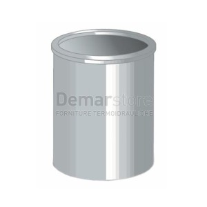 Manicotto Grigio PVC ad Incollaggio FF Diam. 32