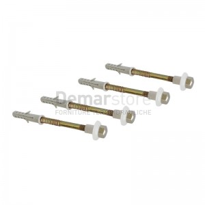 Tasselli Fissaggio WC-Bidet a Pavimento M.6 x 76 mm | Pz.4