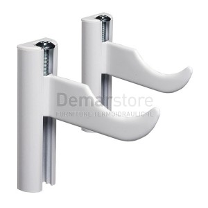 Mensole per Radiatori in Alluminio Regolabili per Cartongesso | Coppia