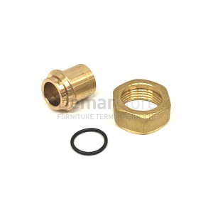 Raccordo Conico TECO da 3/4" per Tubo Rame a Saldare | Diam.  14 | K2CS1401