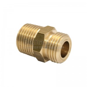 Nipplo in Ottone Passo Italia Destro-Sinistro 1/4" x 1/2"
