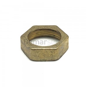 Ghiera in Ottone per Codolo con Cartella Diam. 1"1/4