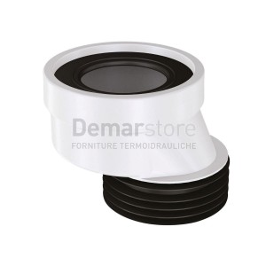 Manicotto WC Rigido Eccentrico Spostamento 4 cm Diam. 90-100-110