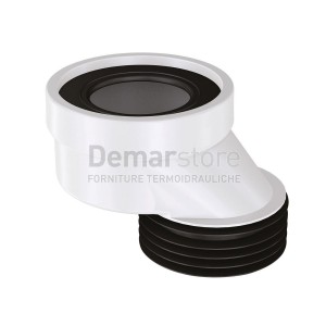 Manicotto WC Rigido Eccentrico Spostamento 6 cm Diam. 90-100-110