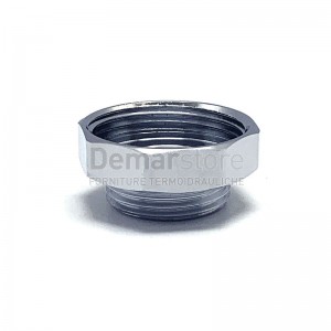 Riduzione in Ottone Cromato Lucido per Sifoni FM. 1"1/4 x 1"