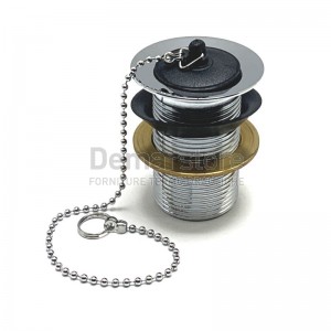 Piletta Lavabo-Bidet in Ottone Cromato STP Diam. 1"