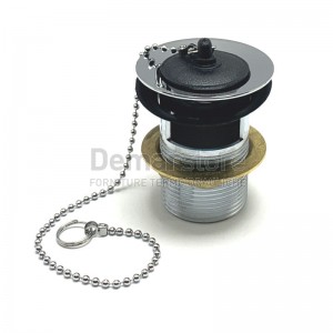 Piletta Lavabo-Bidet in Ottone Cromato CTP Diam. 1"