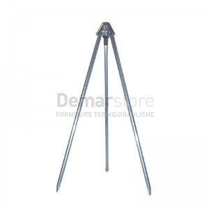 Treppiedi per Irrigatore H.80 cm Attacco F.1/2" + Innesto Rapido