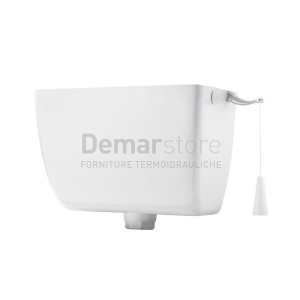 Cassetta di Scarico Esterna in PVC ALTA Senza Tubo