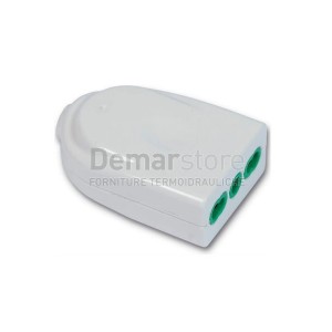 Presa Bipasso Diritta 2 Poli + T 16A Bianca