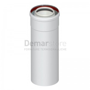 Prolunga Coassiale Condensazione 60/100 MF cm. 100