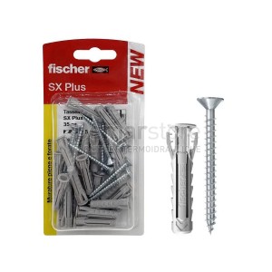 Tasselli in Nylon Fischer SX PLUS 6x30 (Pz. 15) | Foro Ø 6