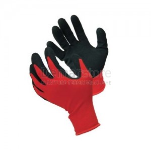 Guanti da Lavoro in Nitrile Rosso Taglia 9