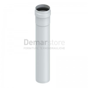 Tubo in Alluminio per Scarico Caldaie Diam. 80 cm. 100