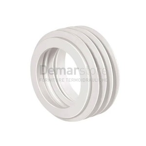 Morsetto WC Retrovaso in Gomma Diam. 55 x 40/44 mm