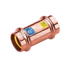 Manicotto a Pressare in Rame per Acqua-Gas FF Diam. 28