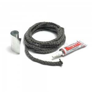 Kit Treccia "Nera" Tonda ARTICA con Rinforzo Interno Lunghezza cm.250 Diam. 10 mm