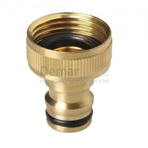 Raccordo Rapido Presa Rubinetto in Ottone Femmina Diam. 3/4"