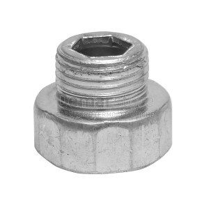 Manicotto Ridotto Acciaio Zincato MF 1/2" x 3/4"