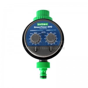 Programmatore a Batterie Irritec GreenTimer EVO Attacco Rubinetto 3/4"