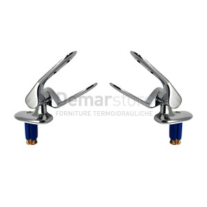 Cerniere Fisse per Sedili WC ad Espansione Mod.Vo8 (Coppia)