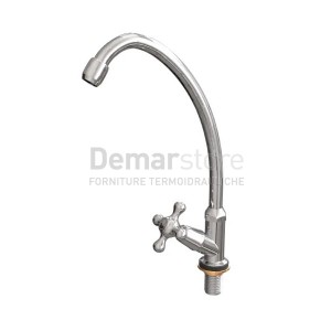 Rubinetto Lavello Monoforo Singolo a Snodo 1/2" | Stella