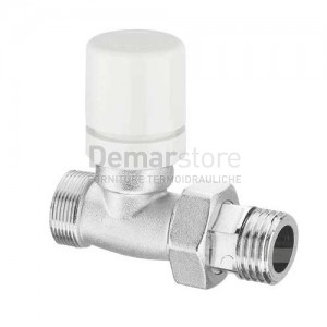 Valvola Arteclima Termostatizzabile Diritta Attacco M 24x19 Diam. 1/2"