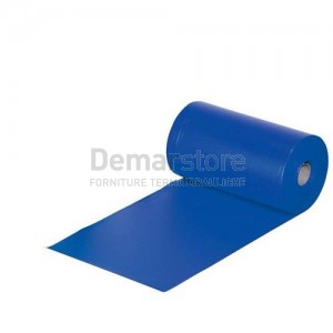 Benda Fascia Plastificata in Rotolo | Mt.25 | Blu
