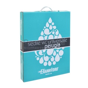 Sedile WC Universale in MDF Pesante Bianco | PERUGIA