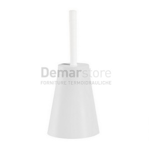 Porta Scopino in PP Bianco | Mod. CONIC