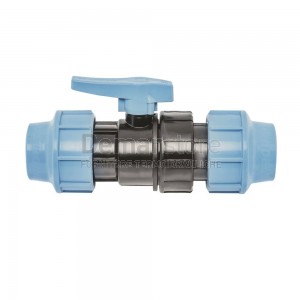 Valvola a Sfera in PP Unidelta per Tubo in Polietilene | Diam. 20x20