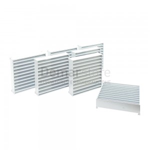 Griglia Quadrotto Eurapo Sigma/Prisma | Bianco 9016 | 110-218 | Pz.7 | KBO-7