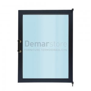 Antina di Ricambio | Completa di Vetro | per Termocamino Famar 28-LX | Lato DX