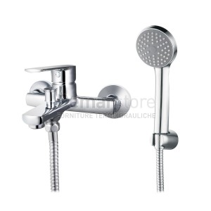 Miscelatore Vasca Esterno Dianhydro con Doccetta e Supporto | Serie MARGOT