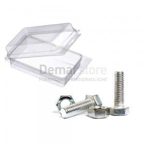 Blister Dado Esagonale + Vite Zincata | Pz.10 | M8x16mm