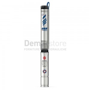 Elettropompa Sommersa | PEDROLLO | Trifase | 6SR 27/4 - PD | lt/min.600 | mt. 54 | Hp 5.5